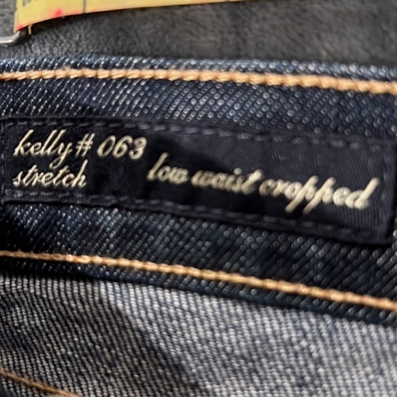 Vintage Citizens of Humanity low waist cropped jeans - Picture 5 of 11